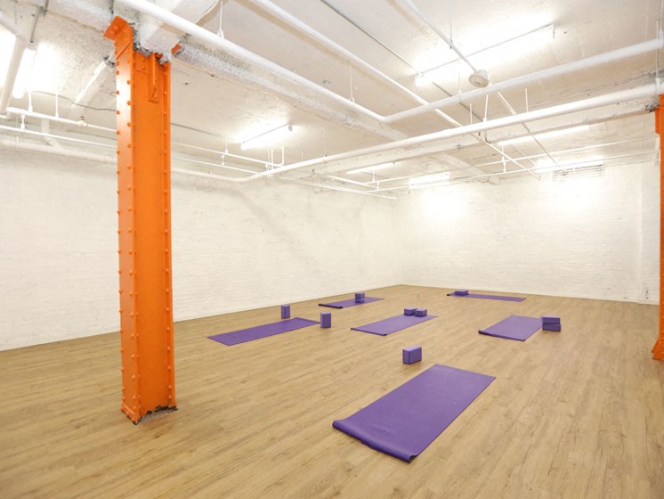 Clinton Street Lofts Yoga Room